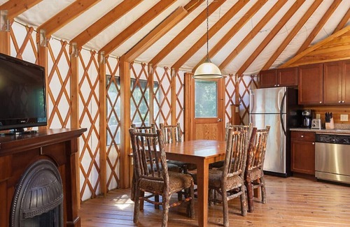 Gordonsville Condo | Enjoy 1000 acres of rolling hillside on this equestrian themed resort 1BD condo
