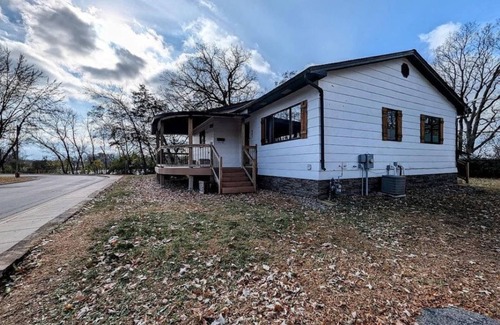 Elk River House | Enjoy beautiful sunsets year round from this spacious 3 BR home on Lake Orono.