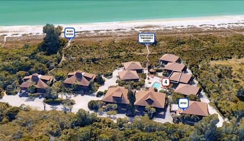 Sanibel House | Enjoy pool views from your Sanibel Island Villa Private beach