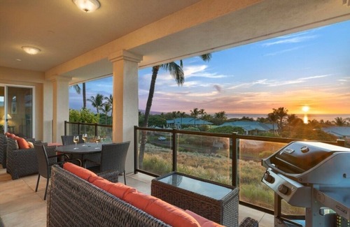 Kamuela Condo | Enjoy Sunset and Ocean Views from this Kumulani 2 Bedroom!