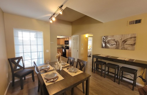 Tucson Condo | Enjoy the View of the Mystic Catalina Mountains in this large 2nd floor
