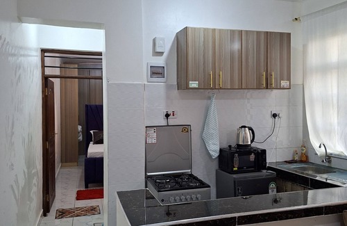 Bamburi Apartment | Enjoyable 1-bedroom apartment in Mombasa near Bamburi beach