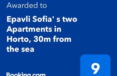 Horto Apartment | Epavli Sofia' s two Apartments in Horto, 30m from the sea
