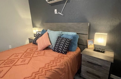 Brazoria Cabin | Escape to Serenity: Discover the Rustic Charm of the Wade Cabin at Tripl RV Park