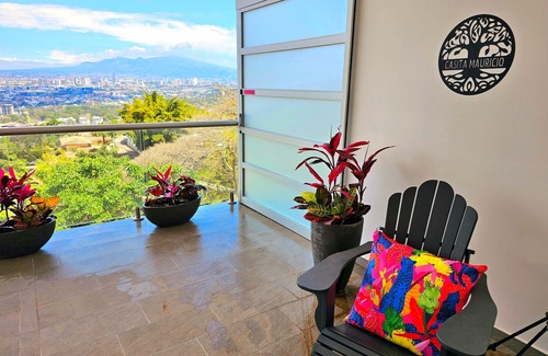 Escazu House | Escazu Casita with Private Terrace and Spectacular Views