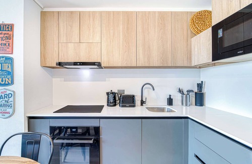 Nunoa Apartment | Espacio Nunoa 1BR, balcony and free parking
