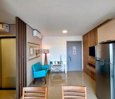 Jardim dos Estados Apartment | Estúdio Alto 22º andar e Elegante no Edifício Vertigo