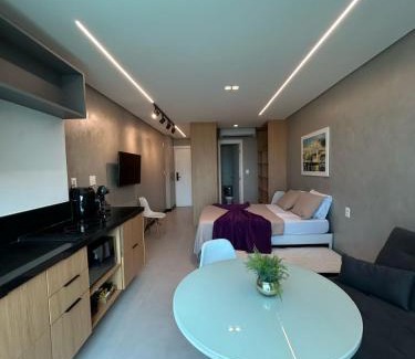 Armacao Apartment | Estúdio luxuoso Vista Mar, Art Studio Open Space