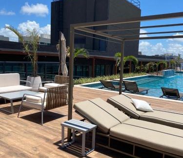 Armacao Apartment | Estúdio luxuoso Vista Mar, Art Studio Open Space