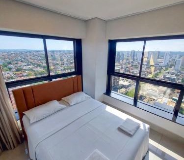 Jardim dos Estados Apartment | Estudio Alto e Aconchegante no 32º andar do Vertigo