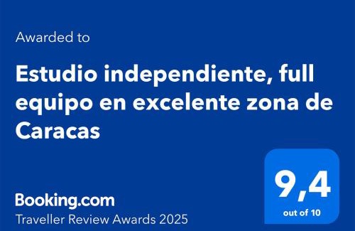 Baruta Apartment | Estudio independiente, full equipo en excelente zona de Caracas