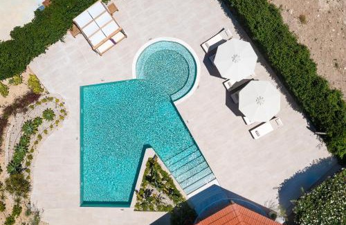 Rhodes Town Villa | Excelencia New Villa with Artistic Pool & Sea View