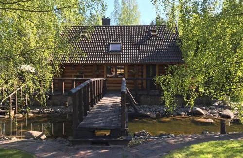 Hara Ski Chalet | Excellent log house with a sauna in Lahemaa!