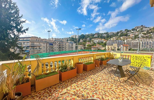 Saint Philippe Apartment | EXCEPTIONAL Belle Époque NICE apartment, large terrace, absolute comfort.