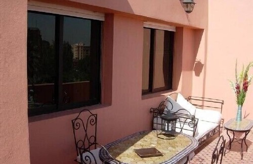 El Hara Apartment | Exceptional location in Guéliz, superb terrace, luxury apartment luxury