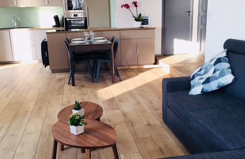 Parame Apartment | EXCEPTIONAL SEA VIEW WITH LARGE TERRACE ON THE BEACH