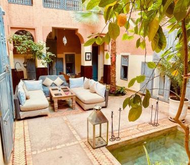 Kbour Chou Apartment | Exclusive and stylish 4-bedroom Riad with plunge pool