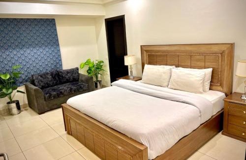 Blue Area Apartment | Executive Apartments in Elysium Tower Facing Centaurus View - Islamabad