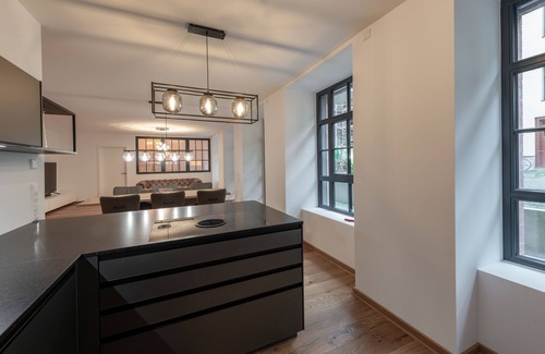 Zentrum-West Apartment | Exklusives Loft im Zentrum von Leipzig