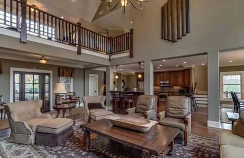 Mill Spring House | Expansive Golf Resort Home with Mountain Views - Family Friendly