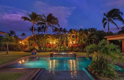 Kamuela House | Expansive Mauna Lani Resort Estate with Pool, Garden, Maid Service & Beach Access!