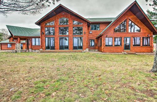 Emily House | Expansive Ruth Lake Home with Dock, Fire Pit and Beach