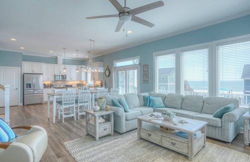 McCutcheon Field House | Experience oceanfront luxury at 'The Wonder of You', a spacious home in North Topsail Beach