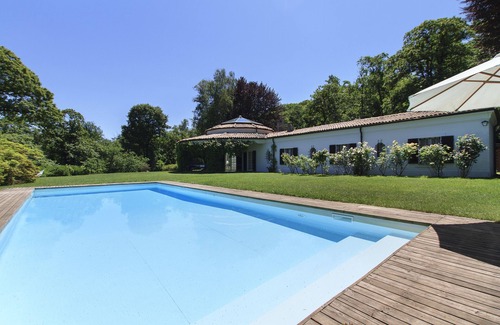 Dormelletto Villa | Eye-catching villa with pool in a huge private park! - Villa Monti