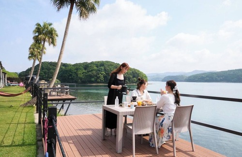 Matsuura RV Rental | Facing cabin for 4 people Panoramic sauna pre/Matsuura City Nagasaki