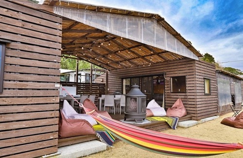 Matsuura RV Rental | Facing cabin for 4 people Panoramic sauna pre/Matsuura City Nagasaki