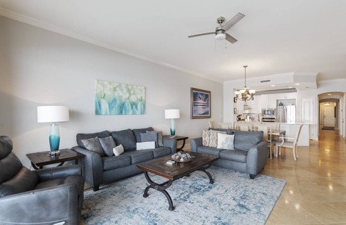 Crystal Beach Condo | Fall Availability! Newly Renovated! 2nd Floor Luxury Gulf Front Unit! Community Pool!