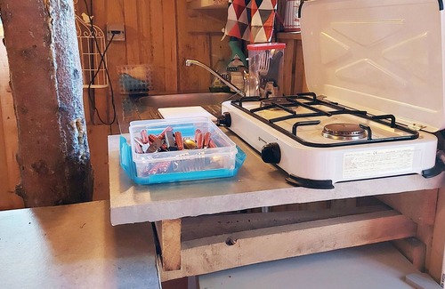 Saint-Thomas-de-Courceriers Bed & Breakfast | Family-Friendly Treehouse with Modern Comforts, Farm Animals, Pool, and Fishing Near Historical Sites