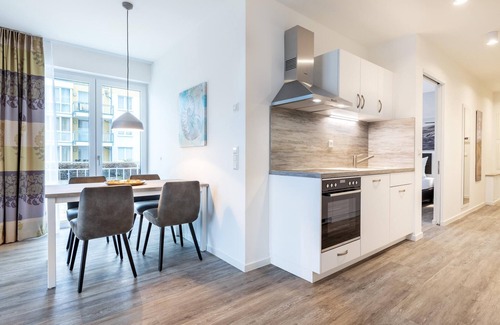 Grossenbrode Apartment | Familienfreundliches Apartment am Meer mit Balkon und Hauseigenem Saunabereich