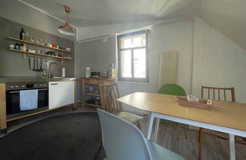 Lindenau Apartment | Family apartment in the quiet rear building near the Red Bull Arena