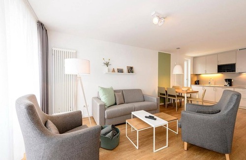 Bensersiel Apartment | Family apartment with balcony including free use of swimming pool and sauna
