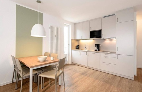 Bensersiel Apartment | Family apartment with balcony including free use of swimming pool and sauna