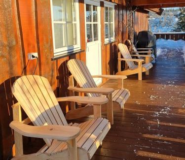Kroderen House | Family Cabin With Stunning Views At Sjusjøen