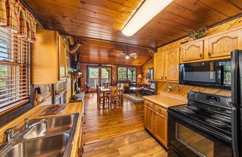Gatlinburg - Pigeon Forge Cabin | Family Friendly-2 King Bds-SL 4-9 Mins to D'wood- Most Bear Visits-Clean Cabin
