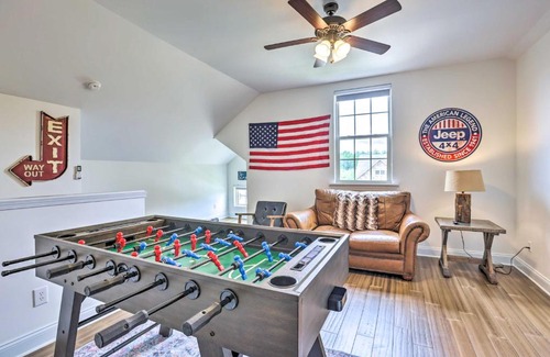 Calera House | Family-Friendly Calera Getaway with Game Room!