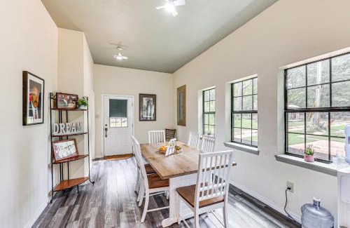 Columbus House | Family Home with On-Site Waterfall and Pond in Fulton!