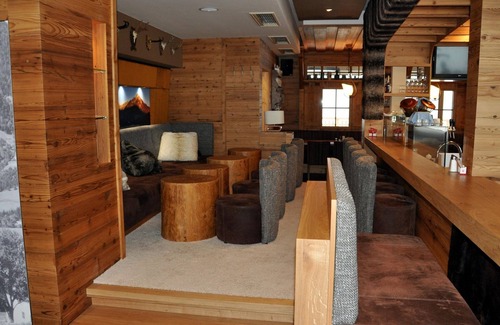 Vorderstoder Cabin | Family room A with connecting door, shower, WC - Almresort Baumschlagerberg