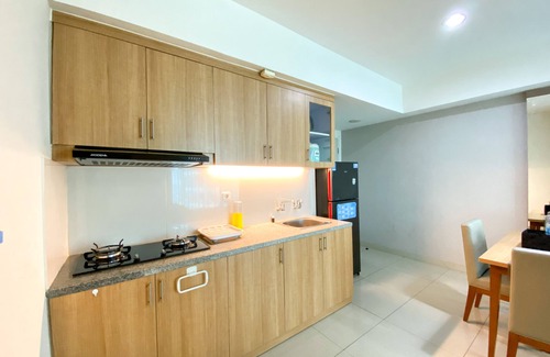 Bekasi Barat Apartment | Fancy And Nice 3Br At Grand Kamala Lagoon Apartment