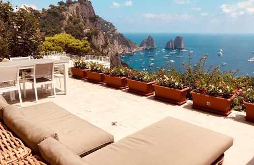 Marina Piccola Villa | Fantastica villa con vista sui faraglioni