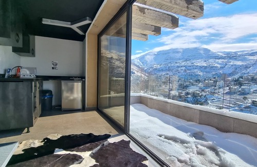 Faraya Ski Chalet | FARAYA private rooftop pool with panoramic mountain view with 2-bedroom chalet