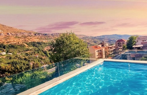 Faraya Ski Chalet | FARAYA private rooftop pool with panoramic mountain view with 2-bedroom chalet