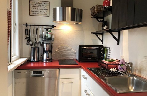 Langballigholz House | Favorite place by the sea - the Blaue Pause vacation home with fireplace and garden.