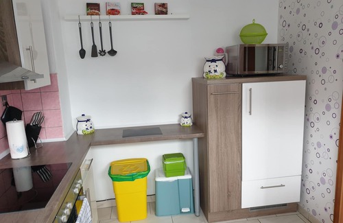 Wadgassen Apartment | Feel at home in a bright, cozy apartment - 95 sqm with a garden area