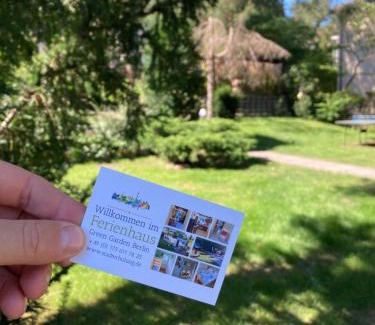 Mueggelheim House | Ferienhaus Green Garden Berlin - Welcome to Berlin