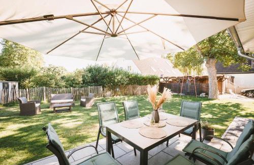 Marli/Brandenbaum House | Ferienhaus in Lübeck ruhig mit Garten, Terrasse, Parkplatz, für 7 Personen