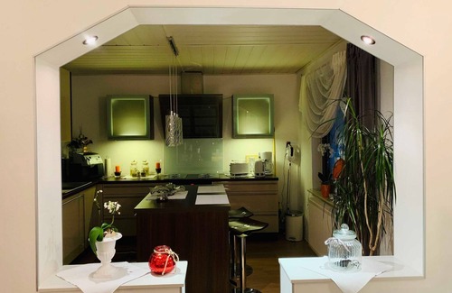 Nahetal-Waldau Apartment | Ferienhaus zur Waldauer Höhe - 120 sqm house + 40 sqm balcony in the UNESCO biosphere reserve Thuringian Forest